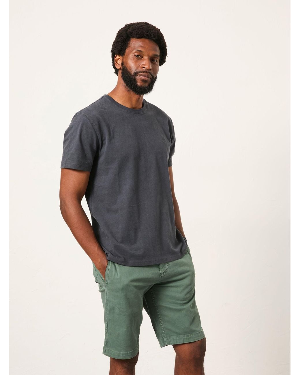 FatFace Blue Lulworth Short Sleeve T-Shirt for men