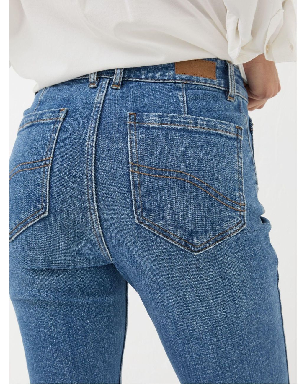 FatFace Blue Fly Flare Jeans