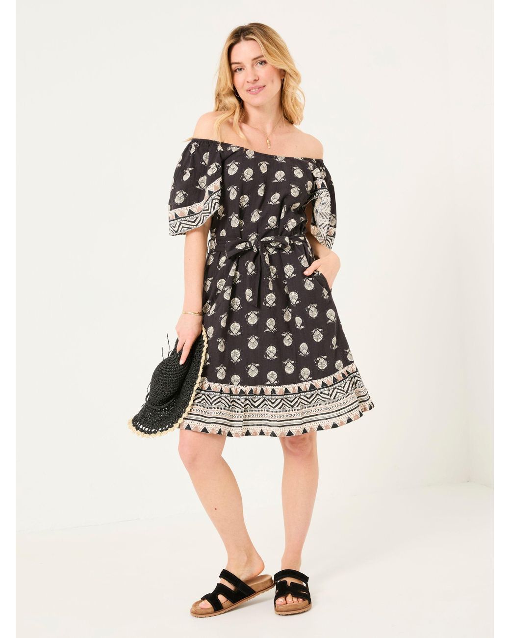 FatFace Black Fatface Benny Dress