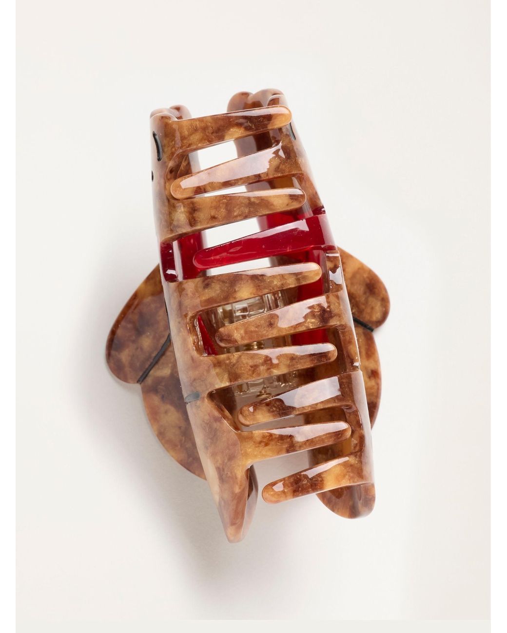 FatFace Brown Fatface Teddy Bear Claw Clip