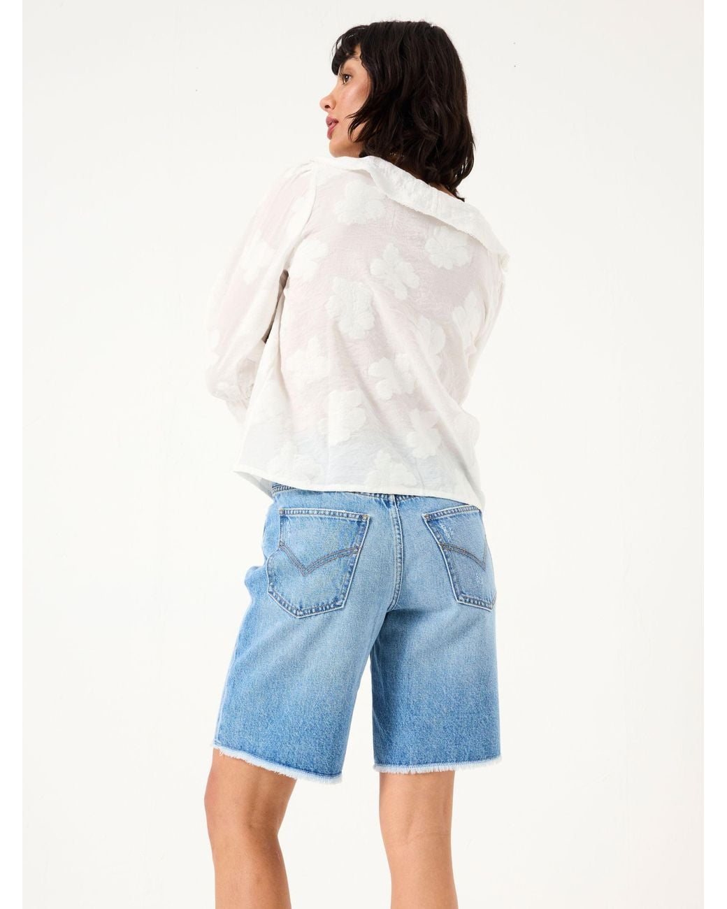 FatFace Blue Isabella Bermuda Shorts