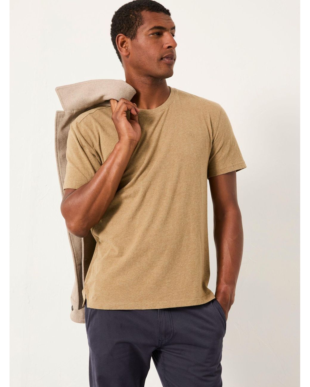 FatFace Blue Lulworth Short Sleeve T-Shirt for men