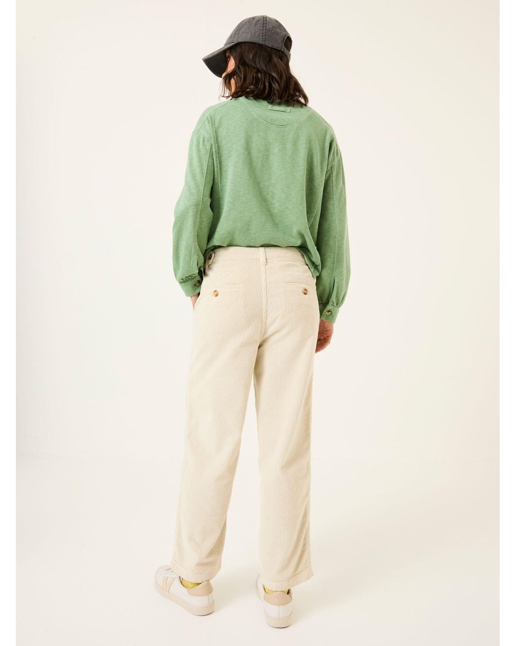 FatFace Natural Cinnamon Cord Trousers