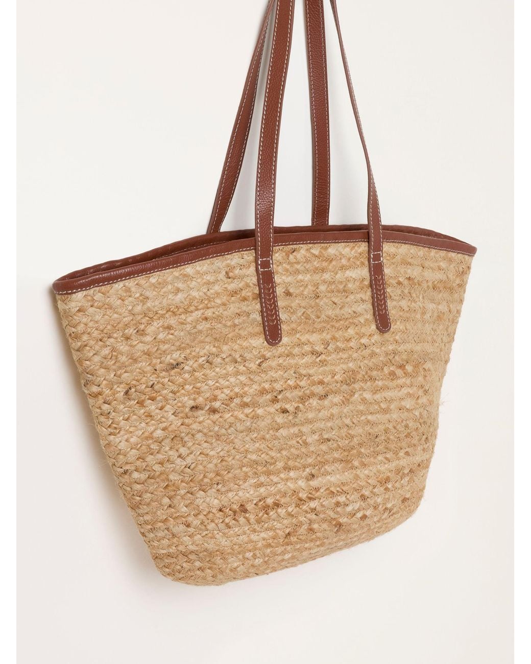FatFace Natural Raffia Tote Bag