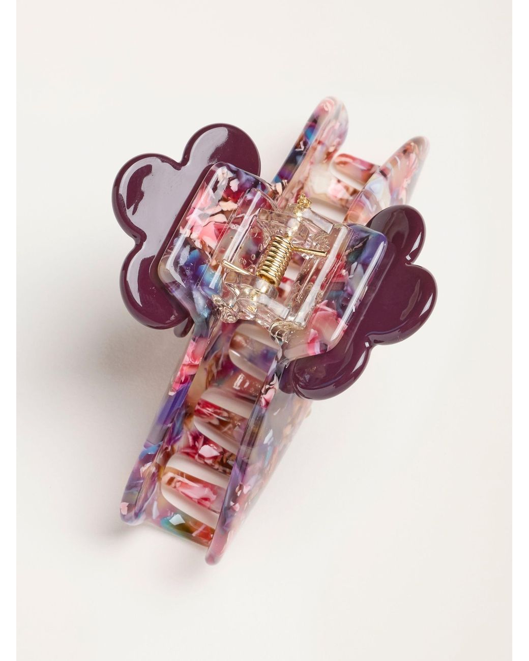 FatFace Pink Fatface Flower Claw Clip