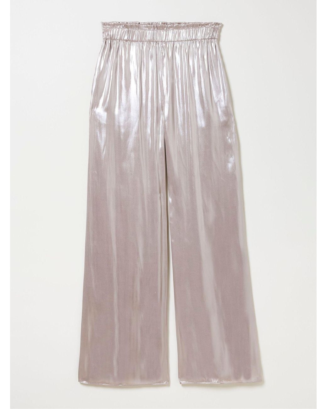 FatFace Natural Yvette Wide Leg Trousers