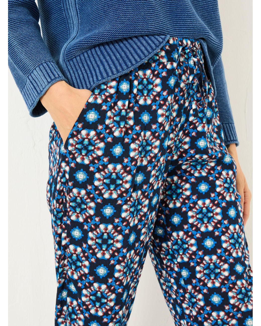FatFace Blue Lyme Cuffed Jogger