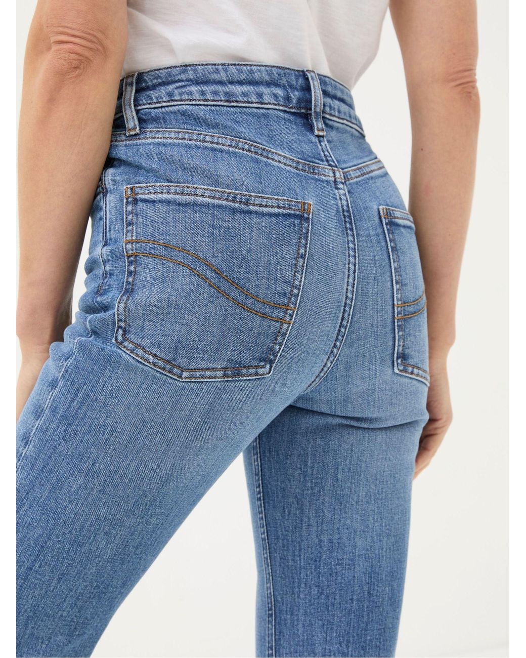 FatFace Blue Farah Flare Jeans