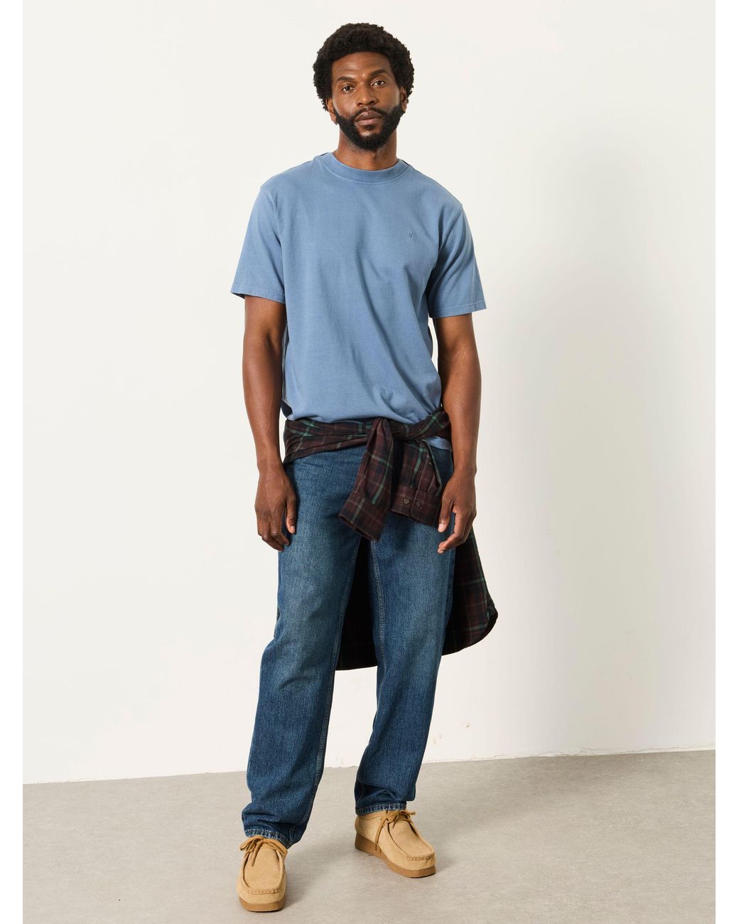 FatFace Blue Alton Short Sleeve T-Shirt for men