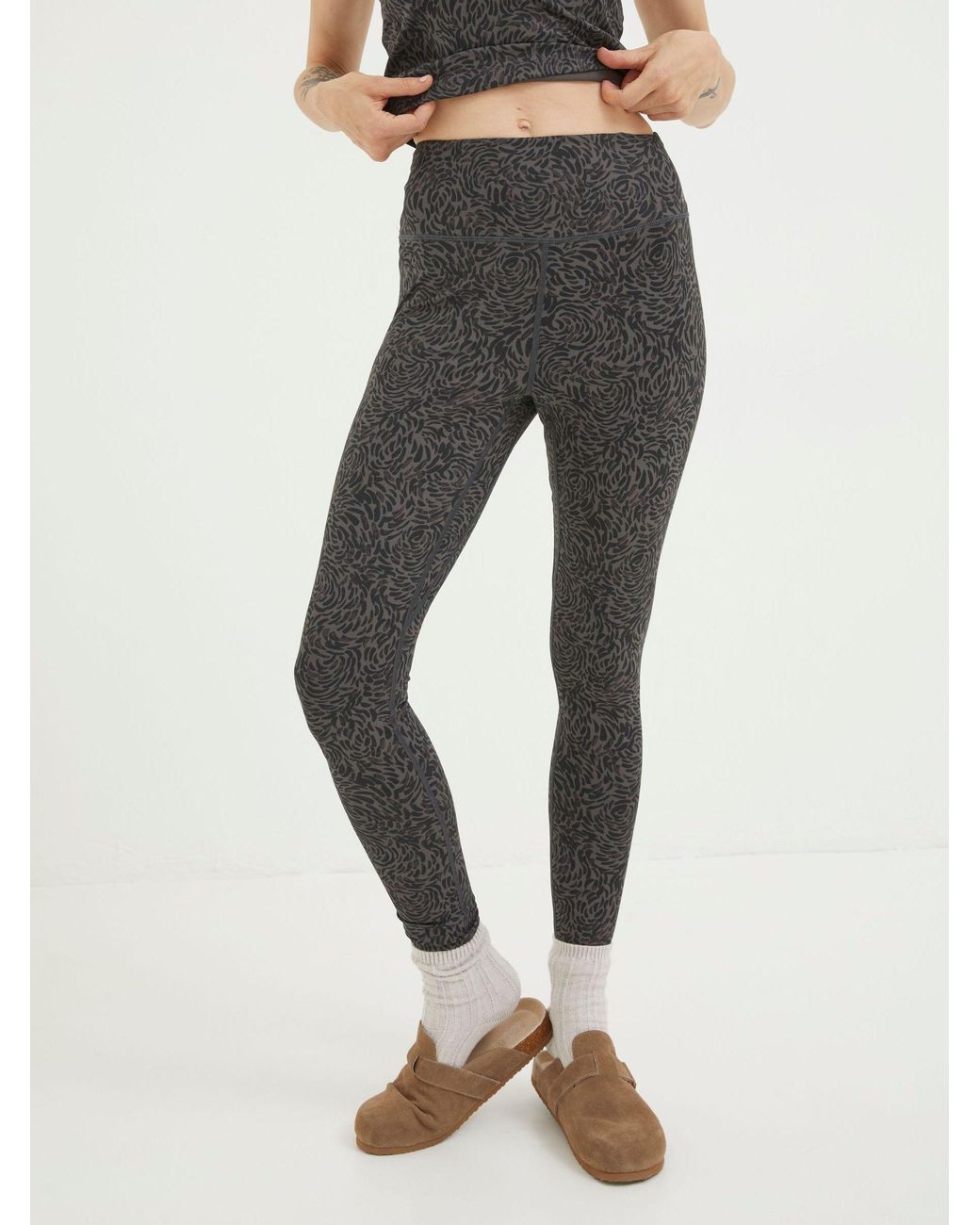 FatFace Natural Venus Print Leggings