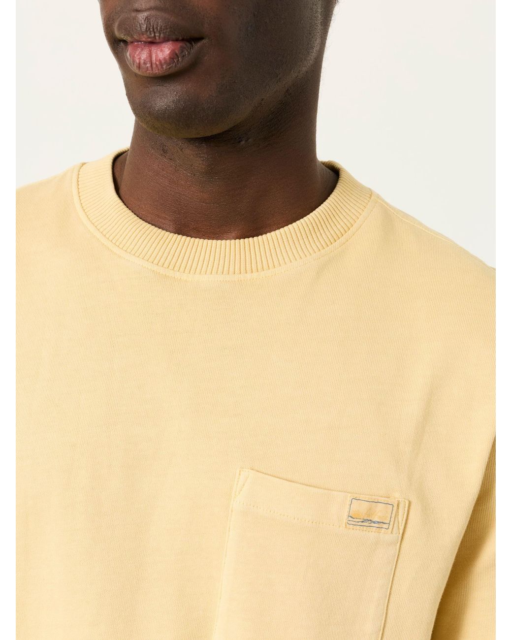 FatFace Metallic Easton Relaxed Fit Patch Pocket Tshirt for men