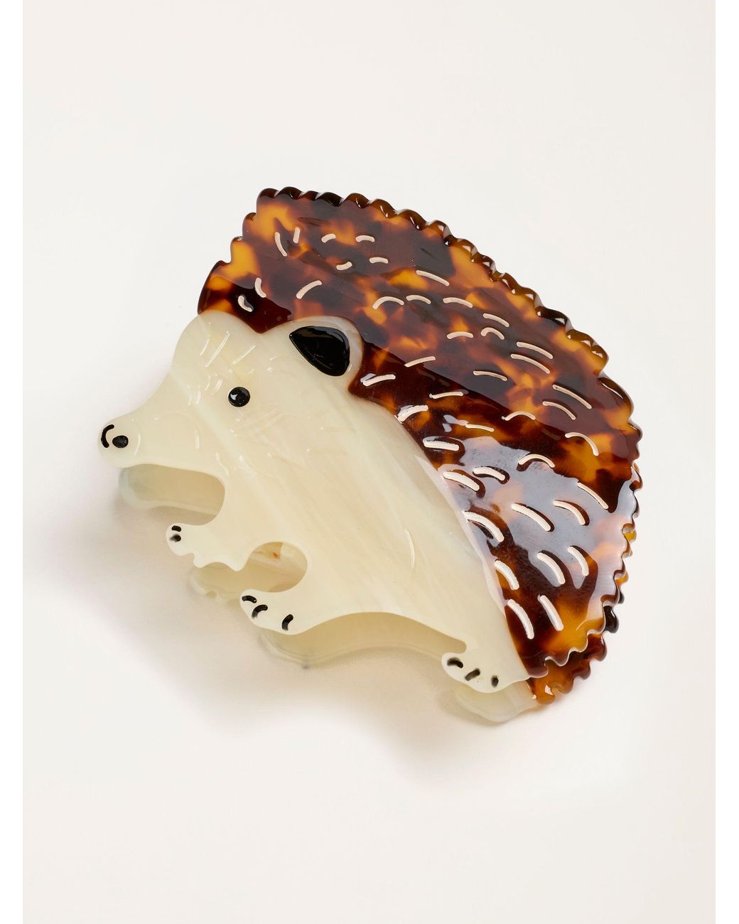 FatFace Natural Fatface Hedgehog Claw Clip
