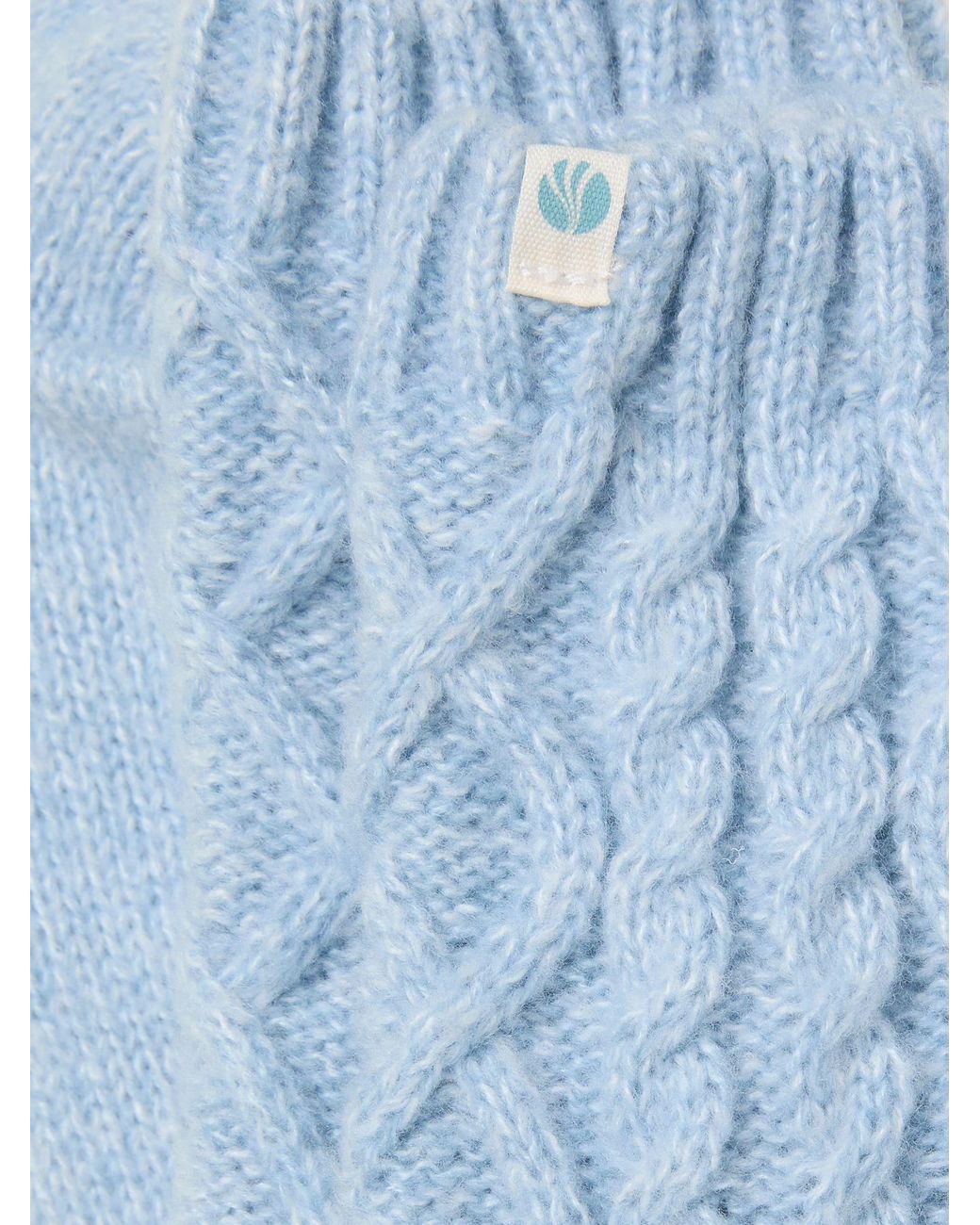 FatFace Blue Cable Lounge Socks
