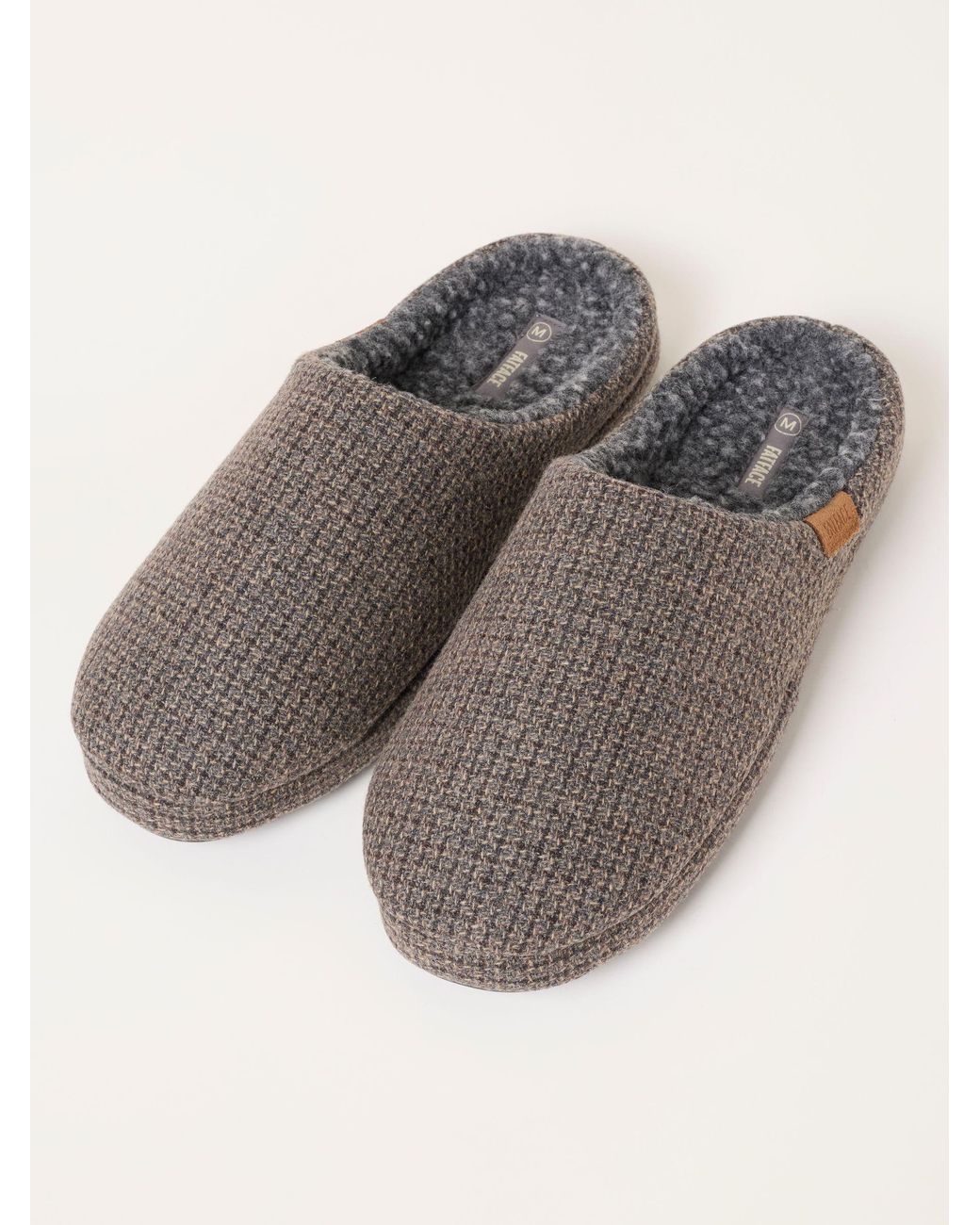 FatFace Brown Fatface Jamieson Mule Slipper for men