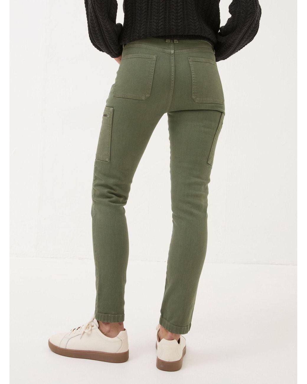 FatFace Green Malvern Cargo Trousers