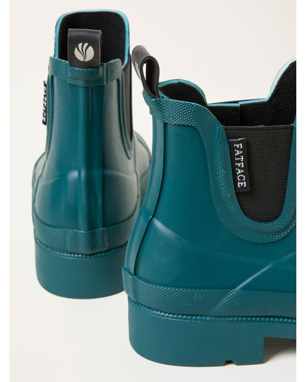 FatFace Green Rubber Ankle Welly