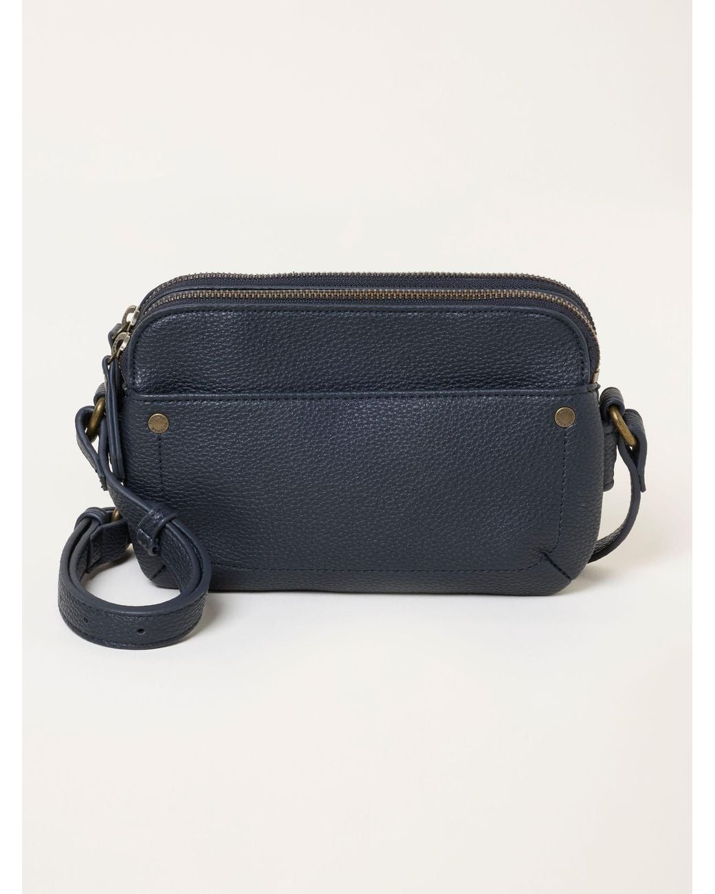 FatFace Blue Fatface Camera Crossbody Bag