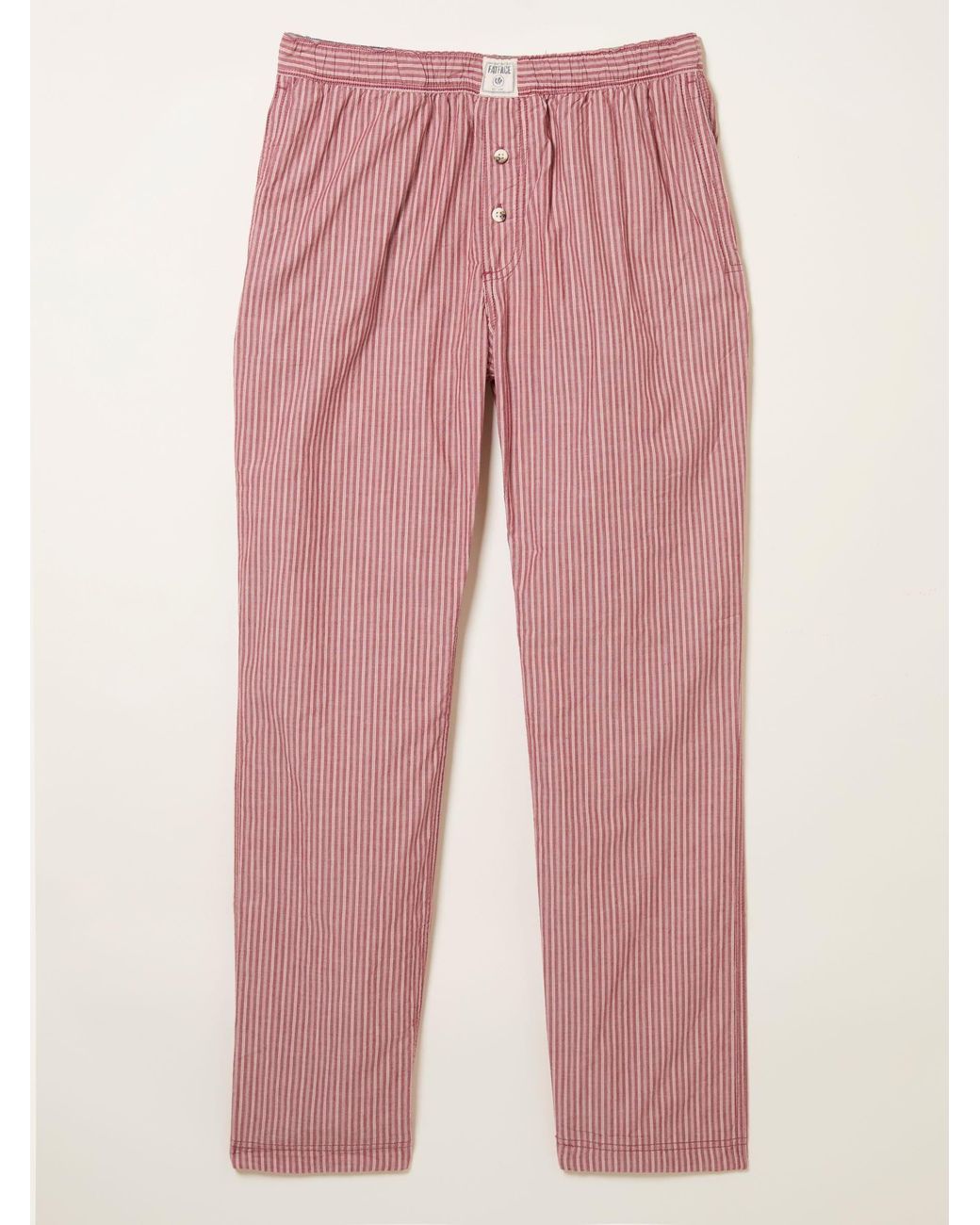 FatFace Pink Seil Stripe Pyjama Bottoms for men