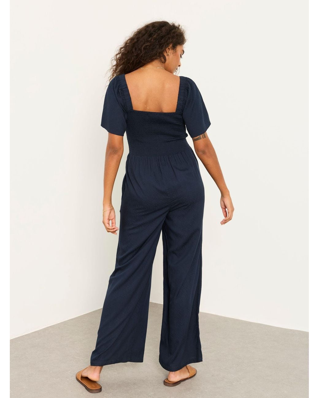 FatFace Blue Gabby Jumpsuit