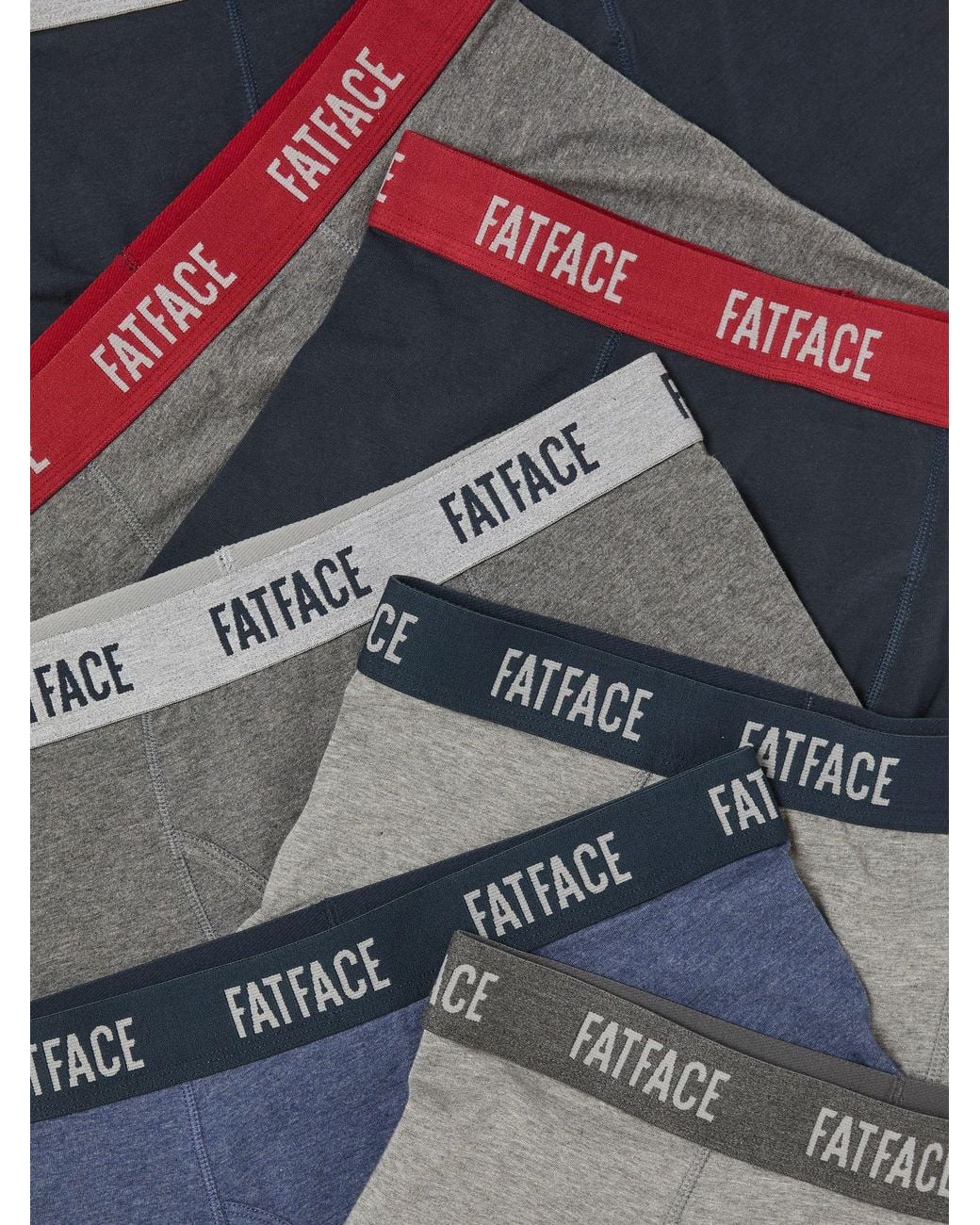 FatFace Multicolor 7 Pack Classic Boxers for men