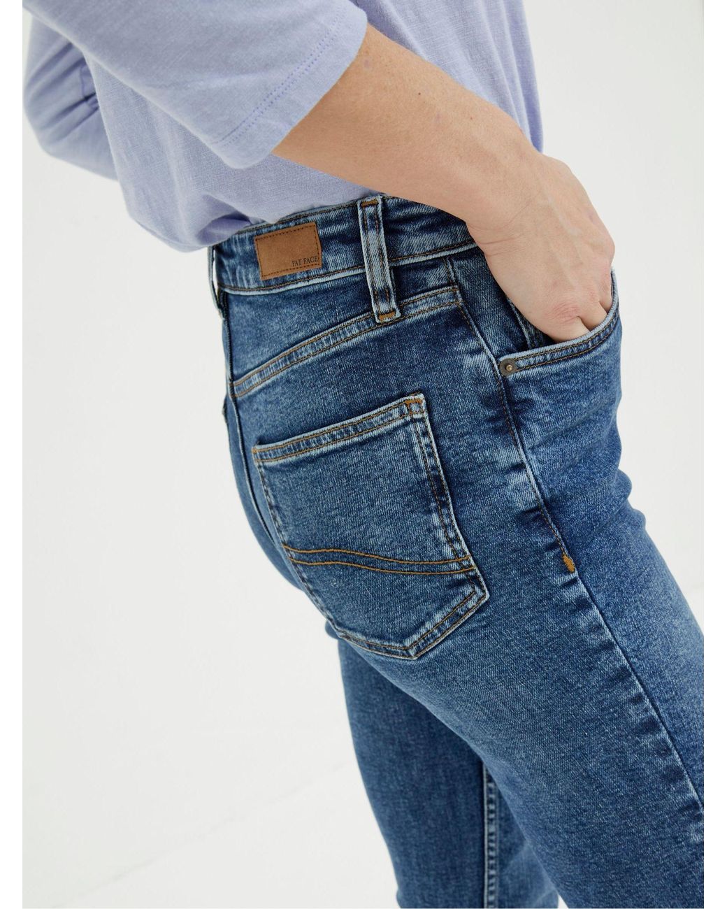 FatFace Blue Sway Slim Jeans