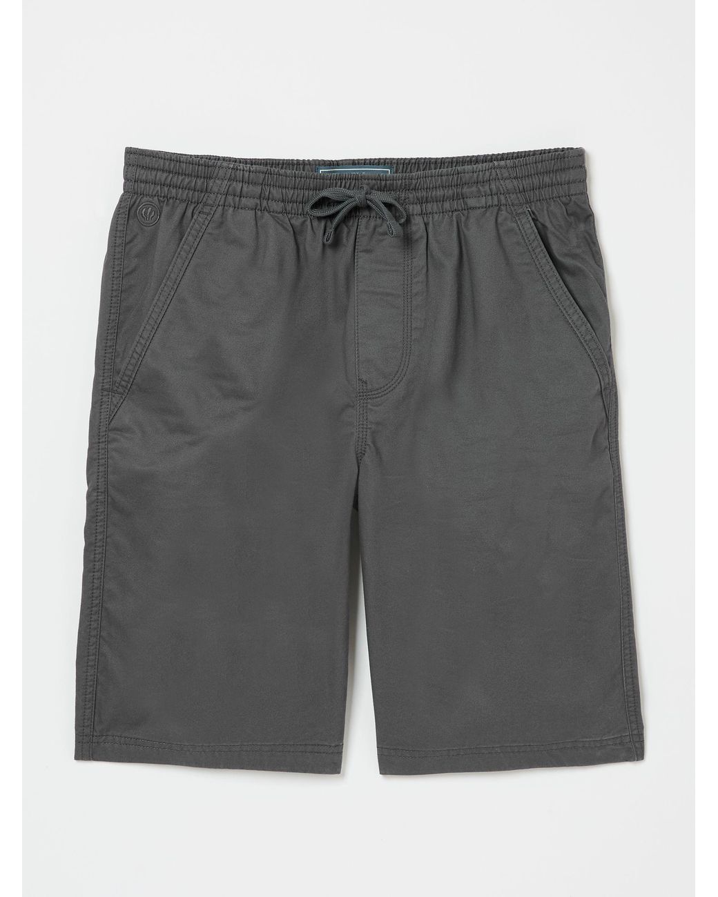 FatFace Gray Seaton Pull On Shorts for men