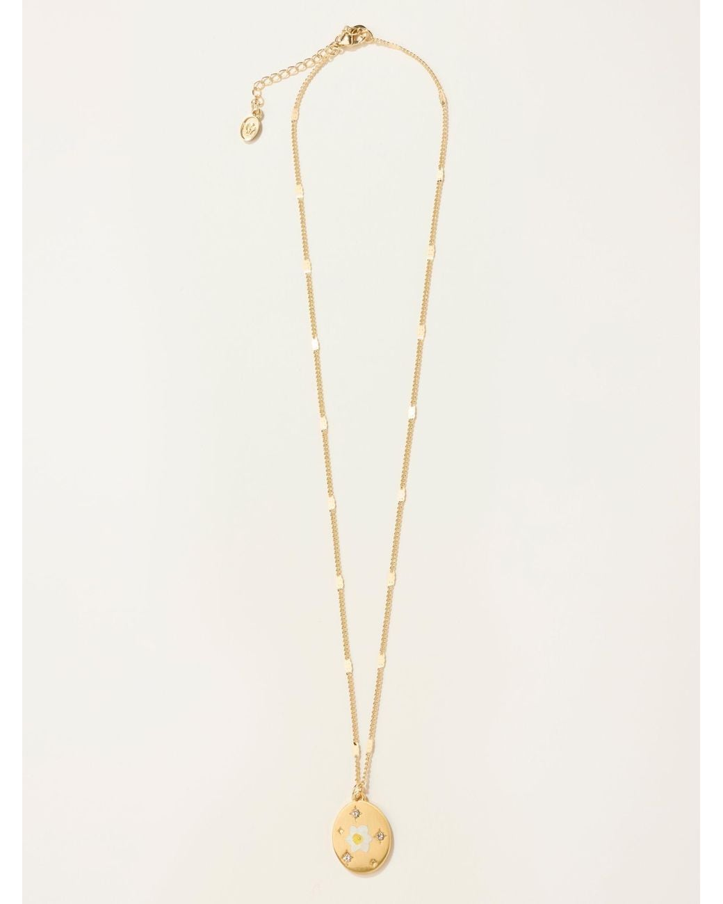 FatFace Natural Fatface December Birth Flower Necklace