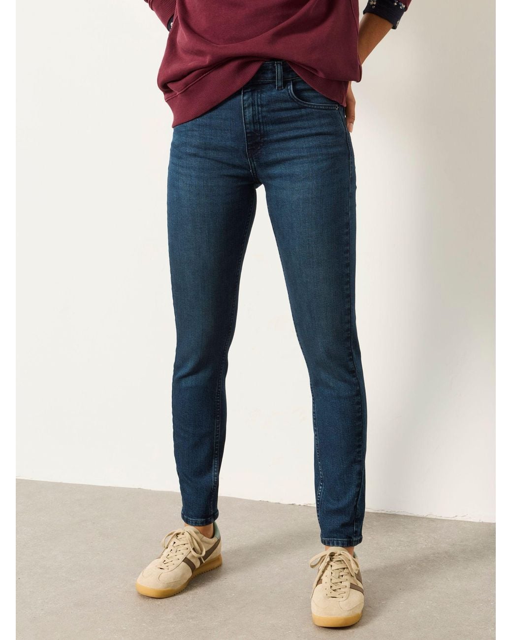 FatFace Blue Shenley Slim Leg Jeans