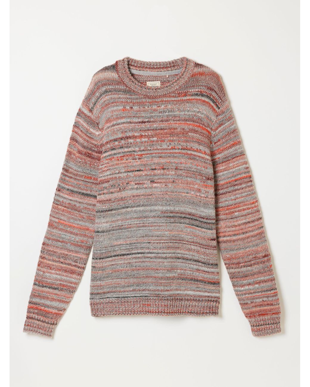 FatFace Natural Ombre Crew Neck Knitted Jumper for men