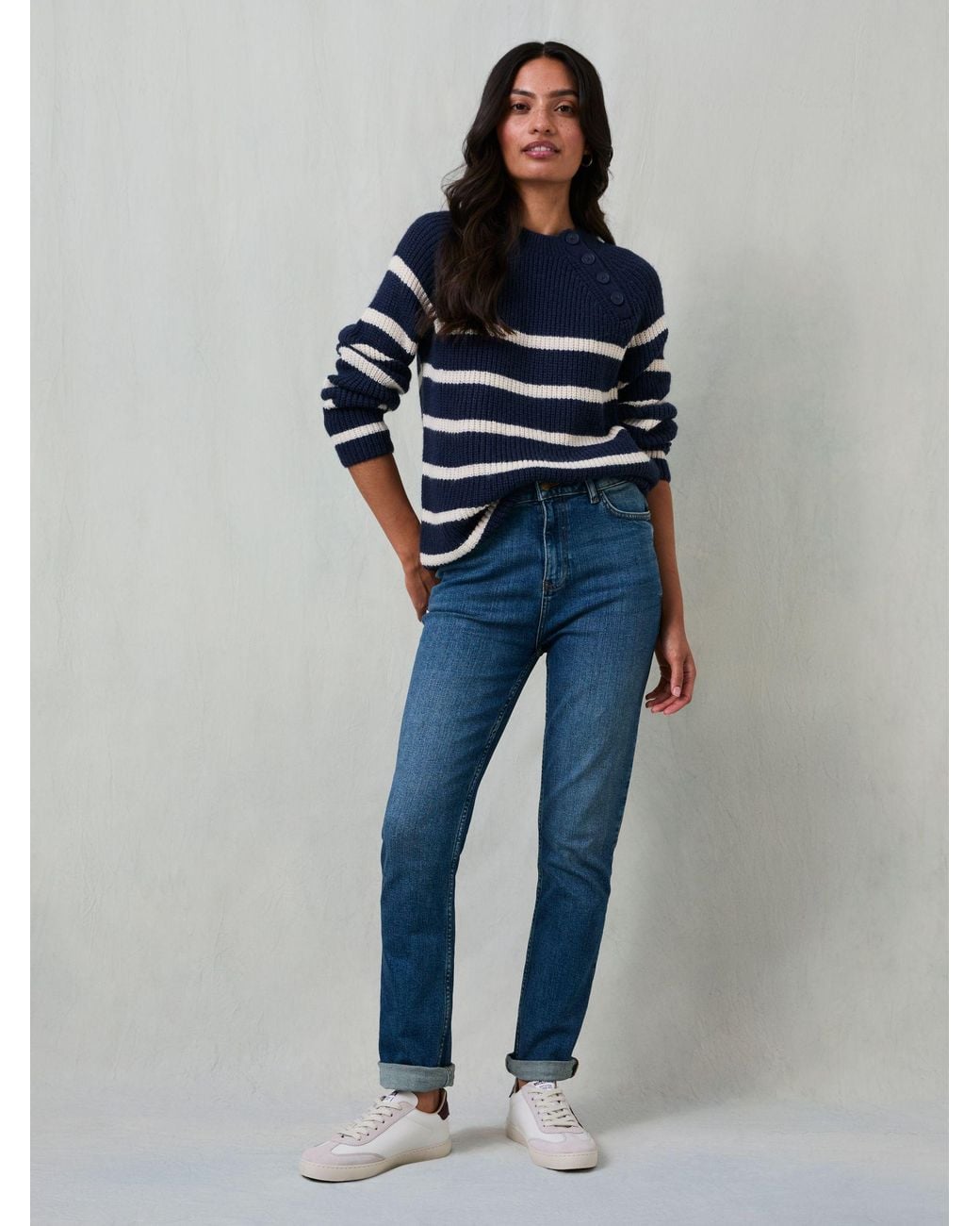 FatFace Blue Chesham Slim Jeans