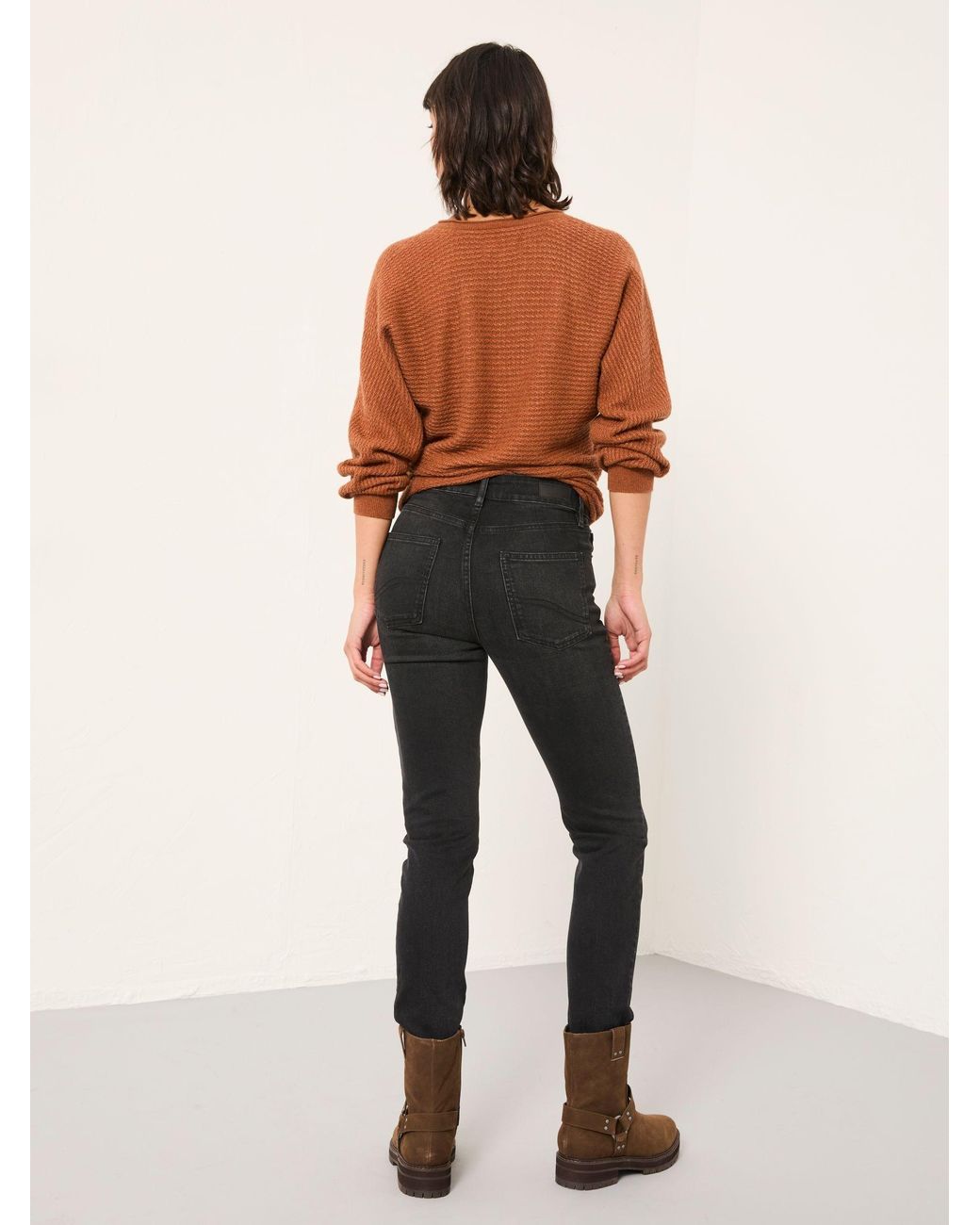 FatFace Black Shenley Slim Jeans