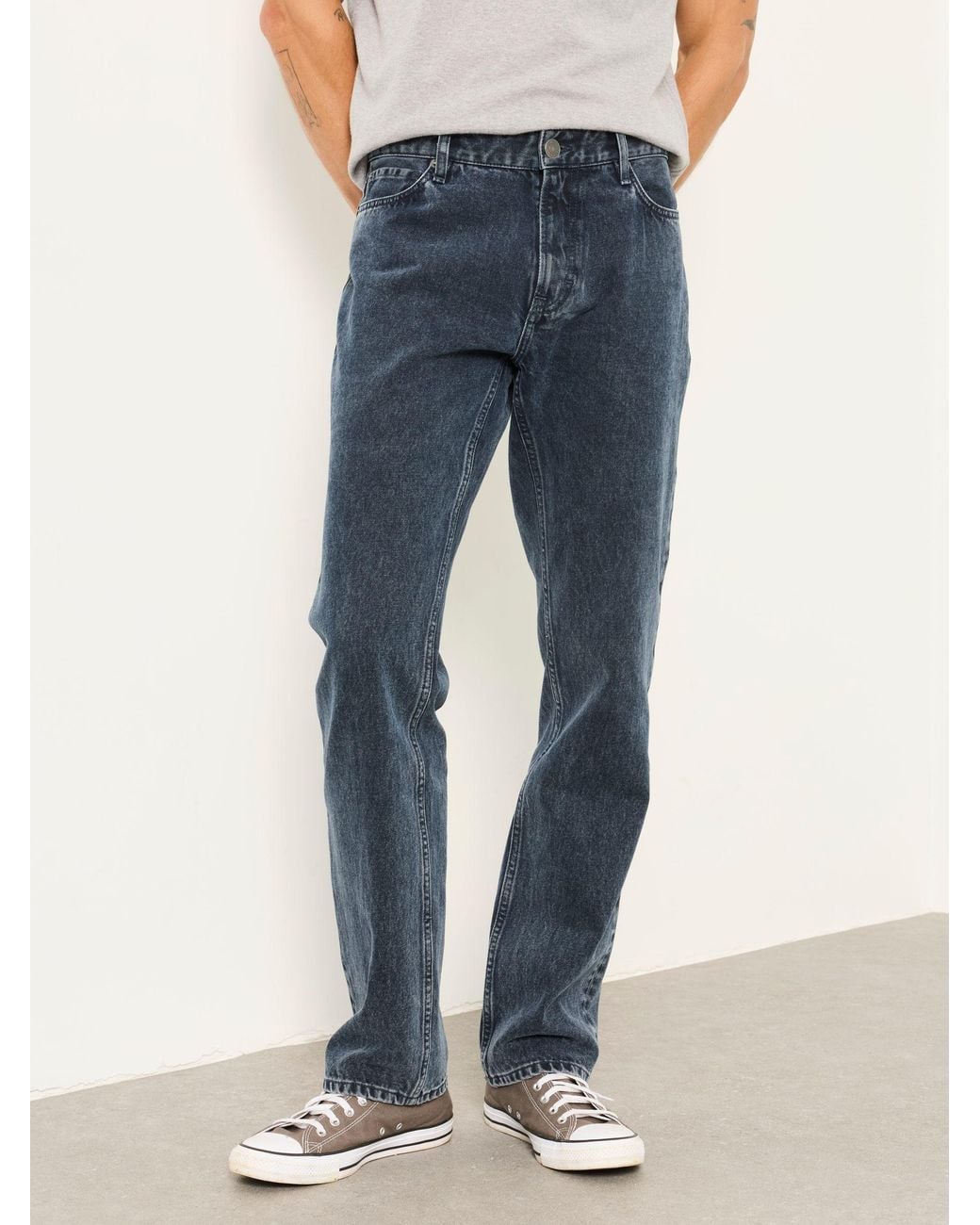 FatFace Blue Straight Fit Jeans for men