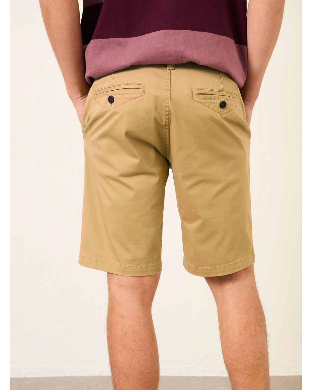 FatFace Natural Mawes Chino Shorts for men