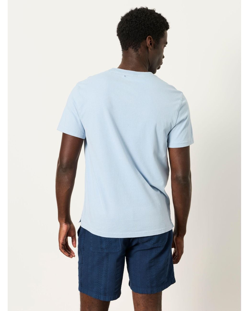 FatFace Blue Lulworth Short Sleeve T-Shirt for men