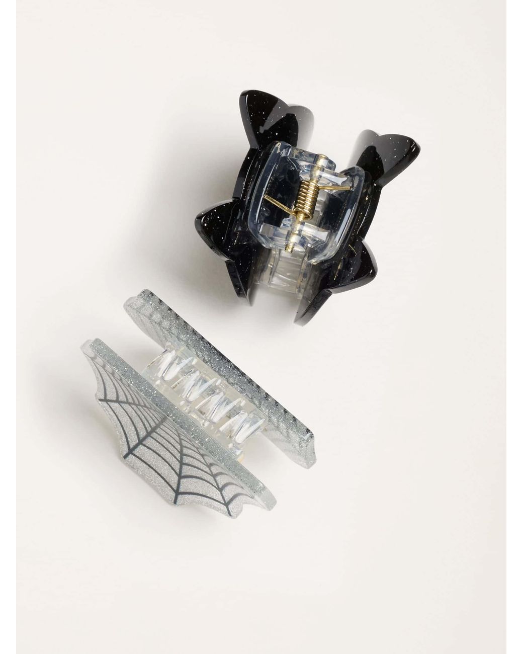 FatFace Black Fatface 2 Pack Halloween Claw Clips