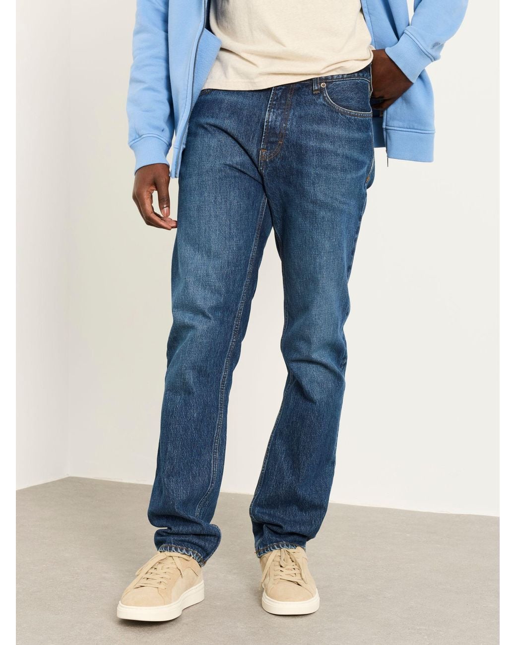 FatFace Blue Slim Fit Jeans for men