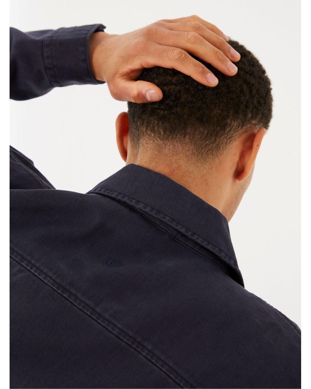 FatFace Blue Worker Jacket for men