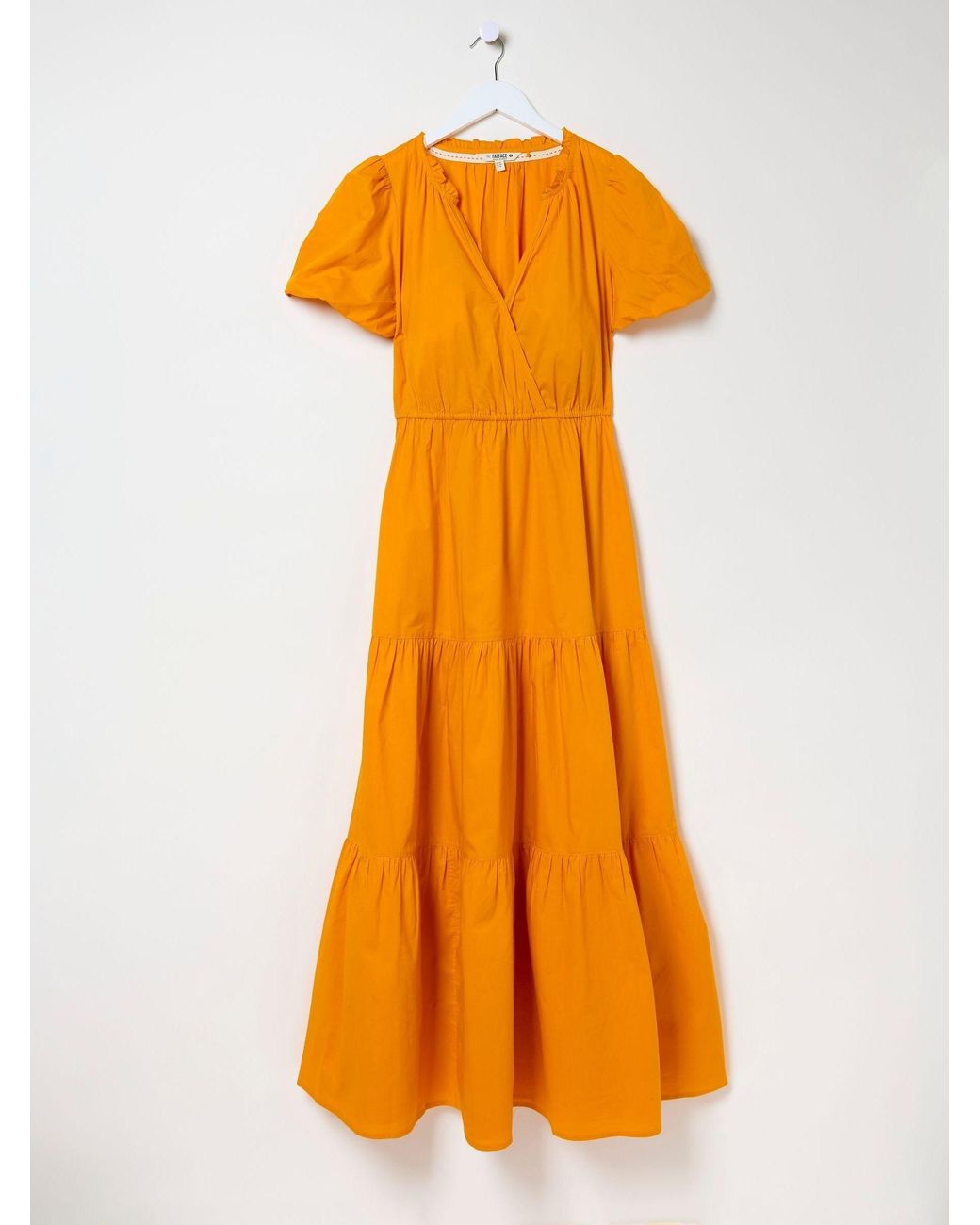 FatFace Orange Aubrey Maxi Dress