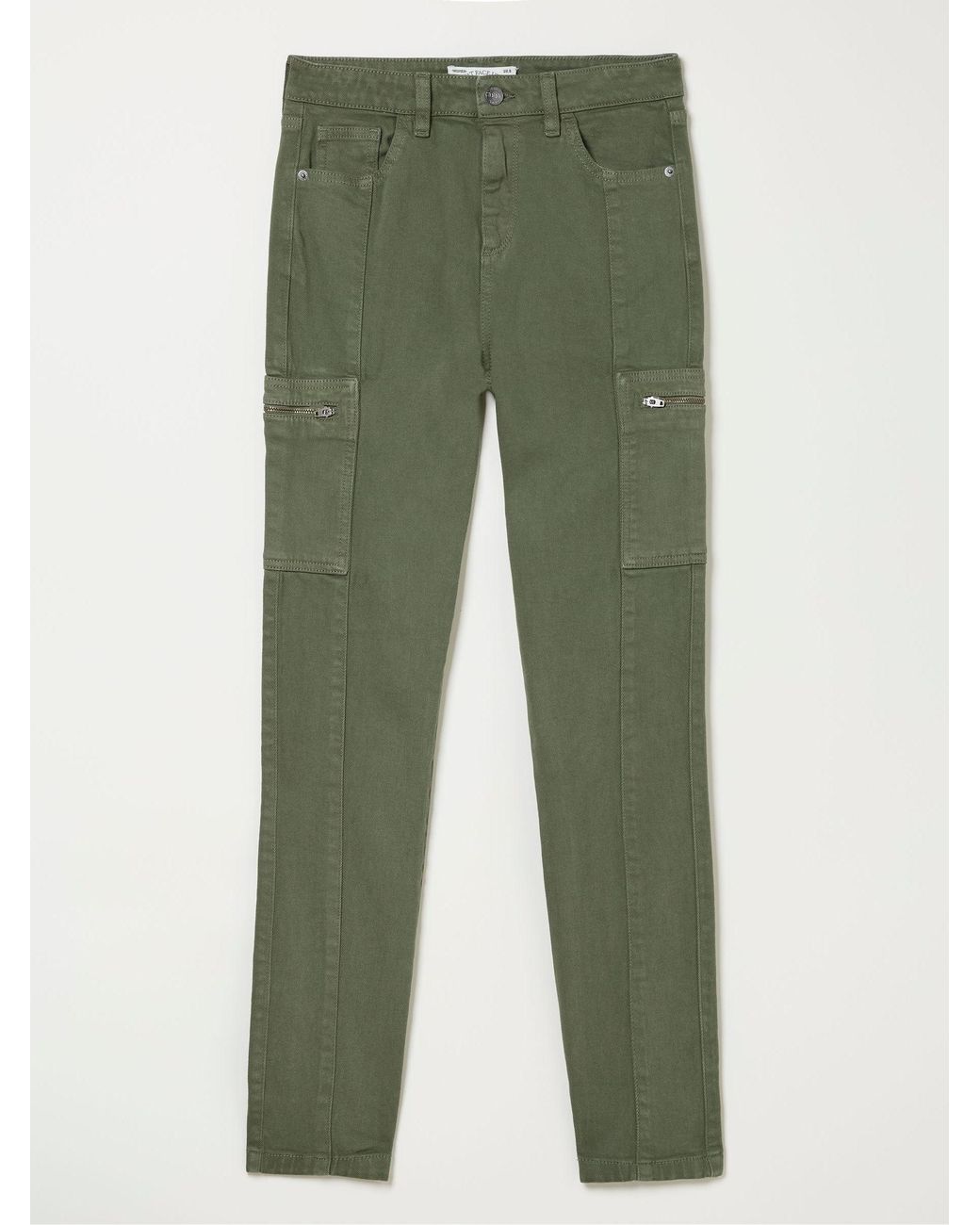 FatFace Green Malvern Cargo Trousers