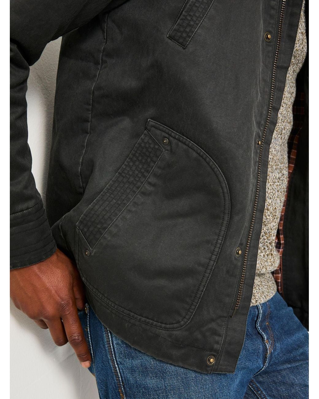FatFace Gray Hadley Jacket for men