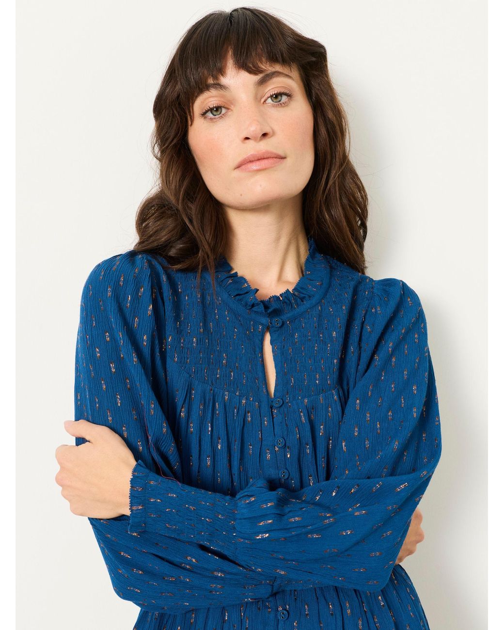 FatFace Blue Fatface Isabella Maxi Dress