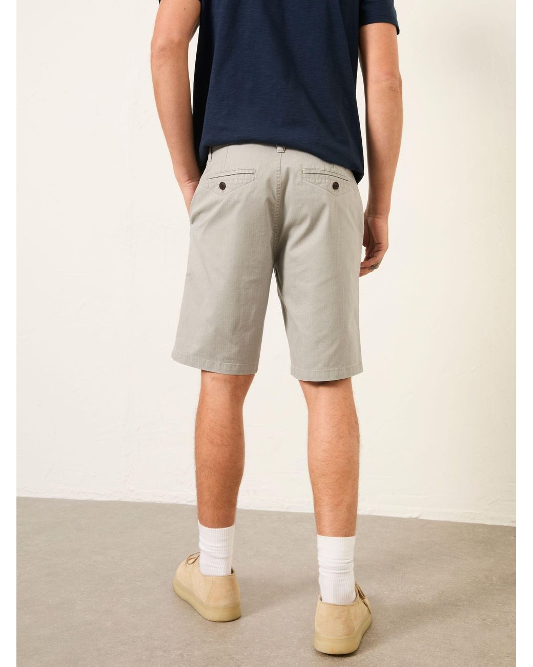 FatFace Gray Mawes Chino Shorts for men