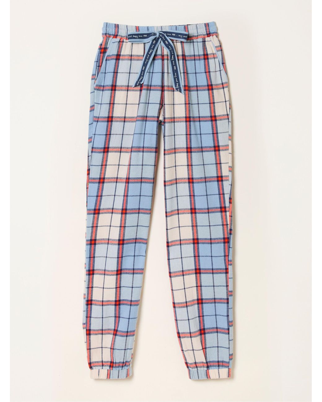FatFace White Cora Pyjama Bottom