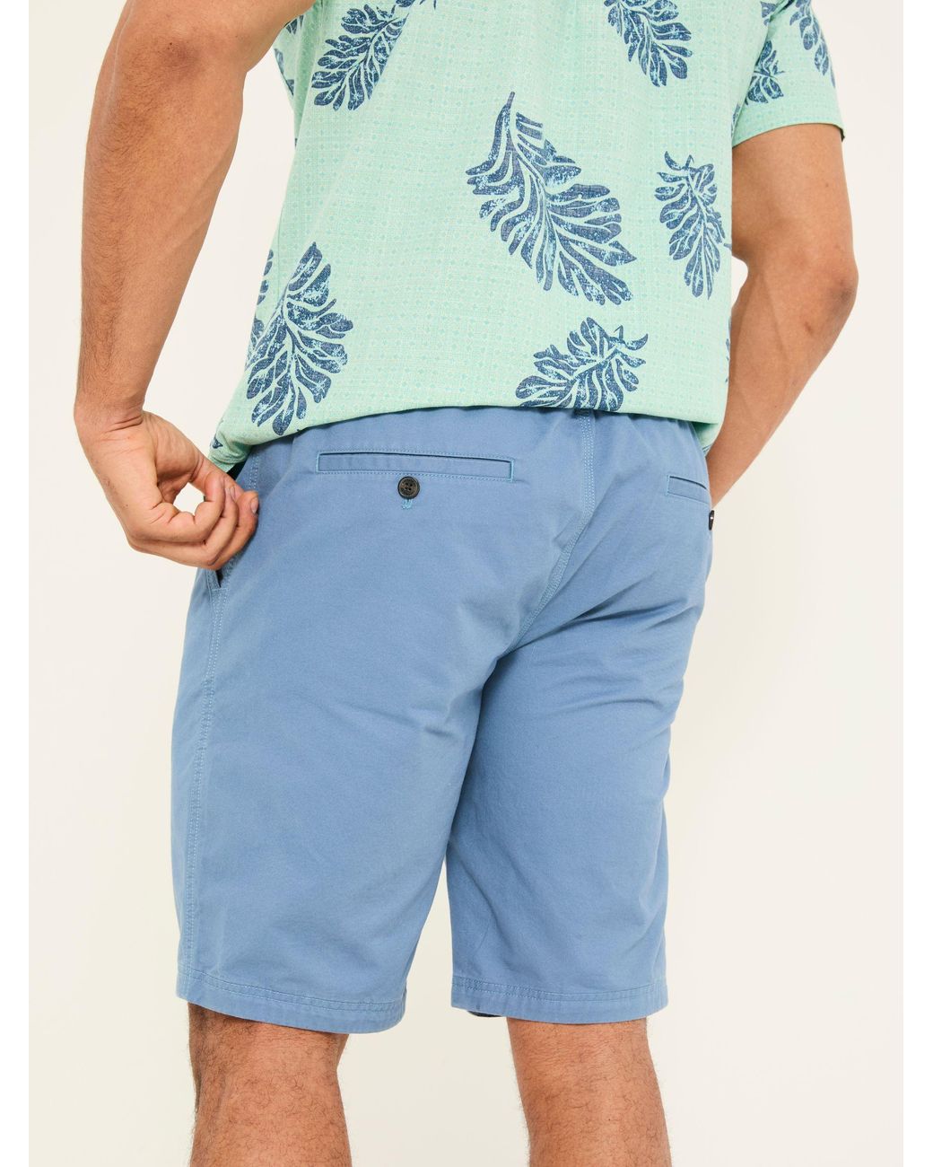 FatFace Blue Seaton Pull On Shorts for men
