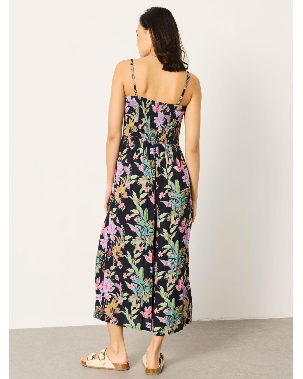 FatFace Green Salma Jumpsuit