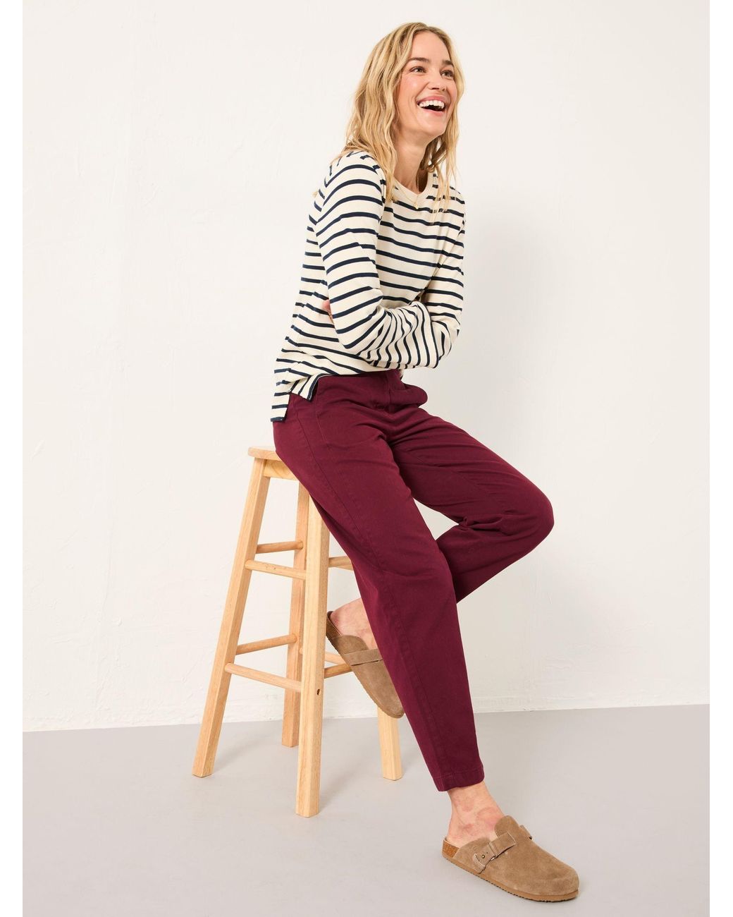FatFace Eloise Tapered Chino