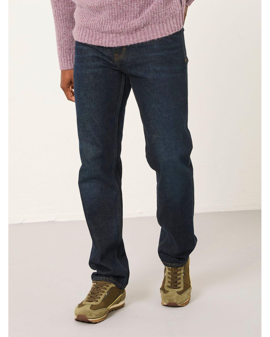 FatFace Multicolor Straight Fit Jeans for men