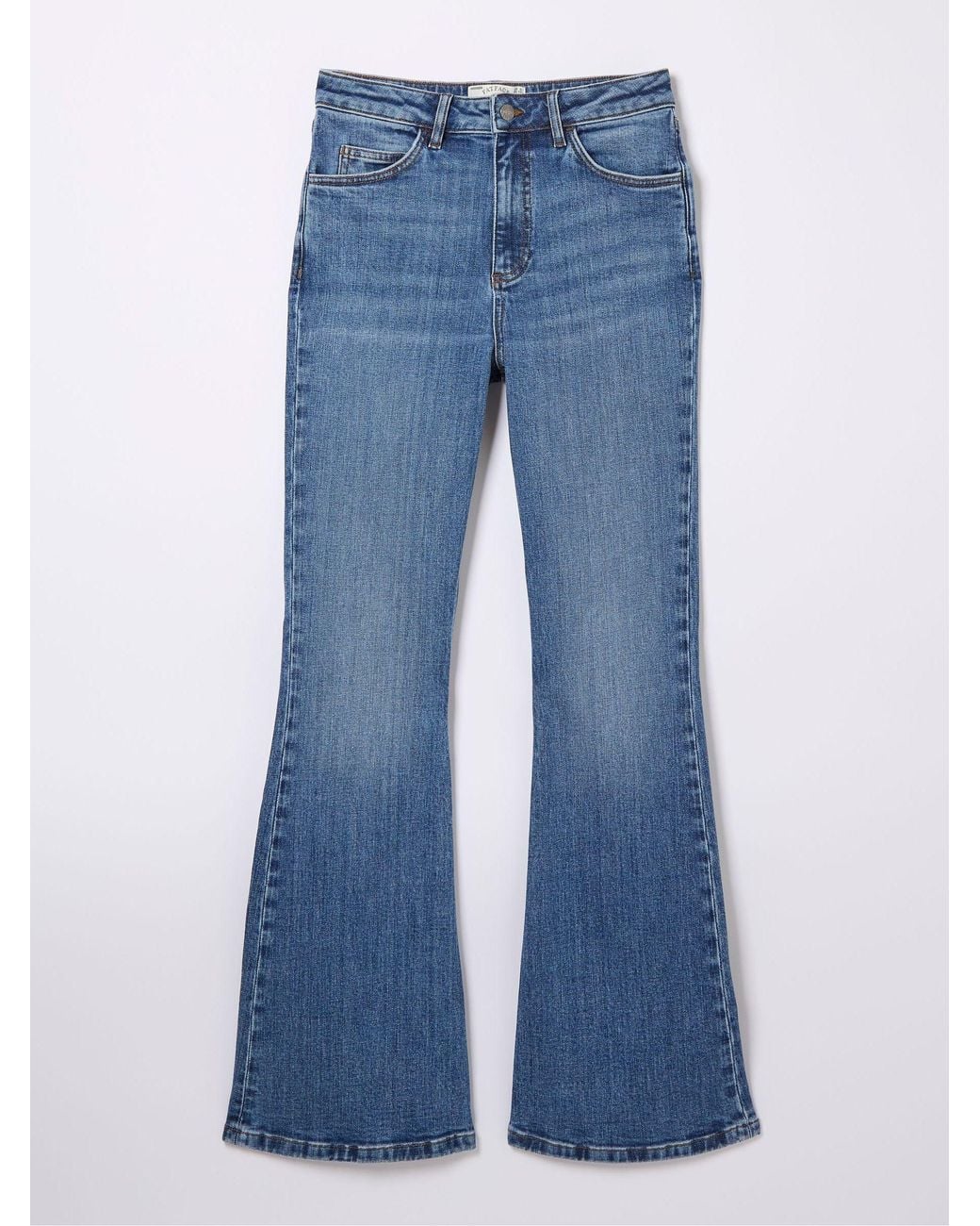 FatFace Blue Farah Flare Jeans