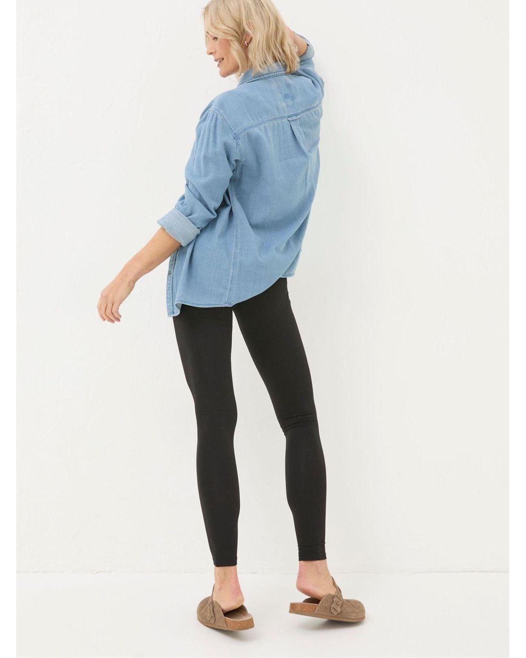 FatFace Blue Meribel Full Length Leggings