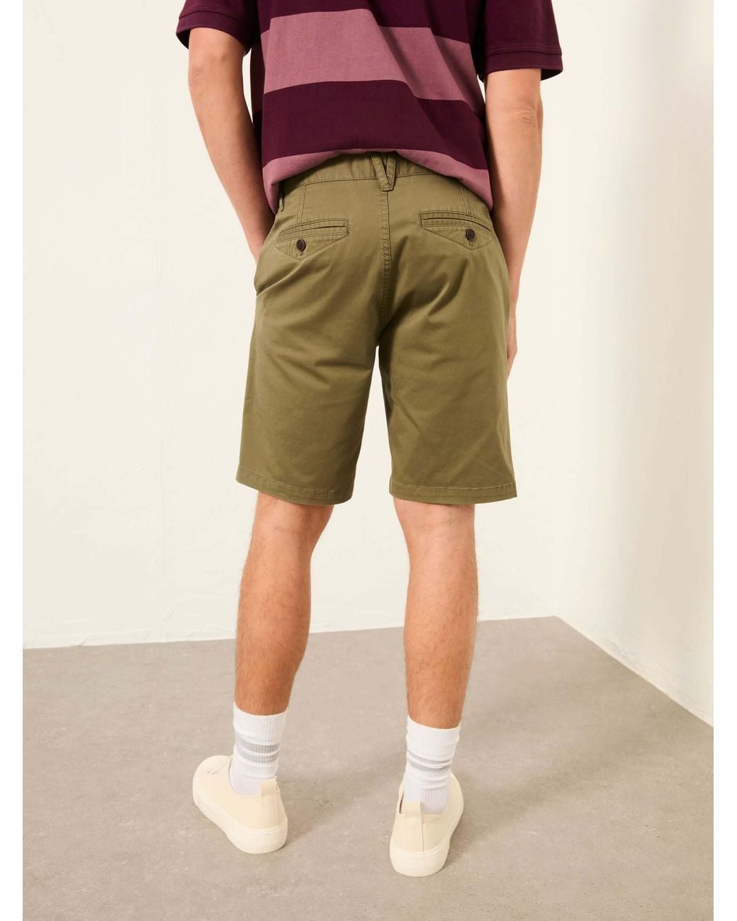 FatFace Natural Mawes Chino Shorts for men